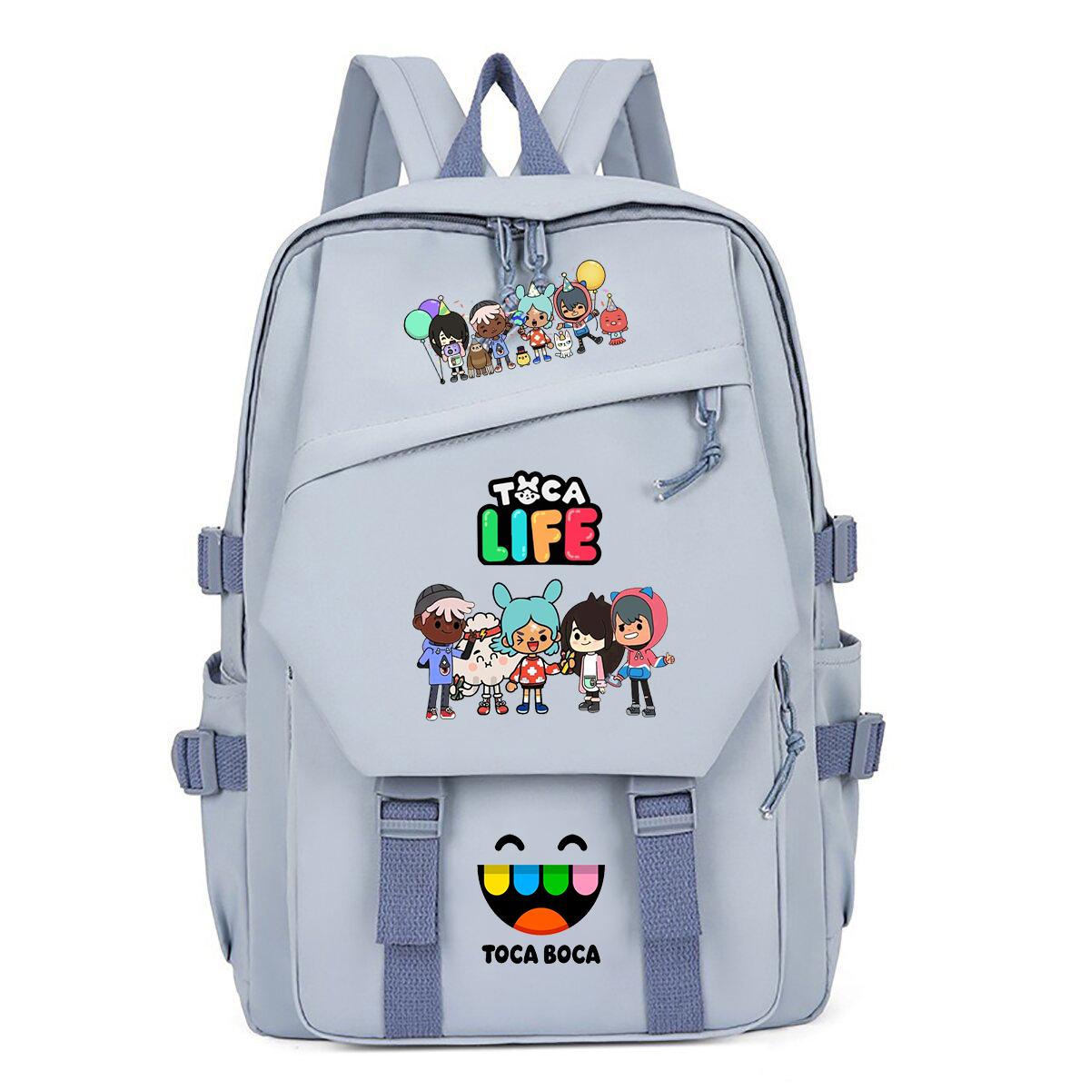Korean Lifestyle Student - Toca Life Dünya Baskı Sırt Çantası