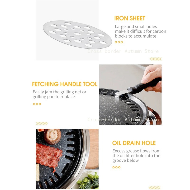 13 inç Kore Barbekü Izgarası Ç - Korean Bbq Grill incelemesi ve fiyatı