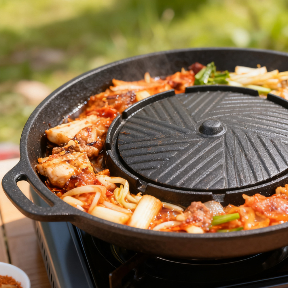 KOSUN Kore Barbekü Izgara Tava - Korean Bbq Grill incelemesi ve fiyatı