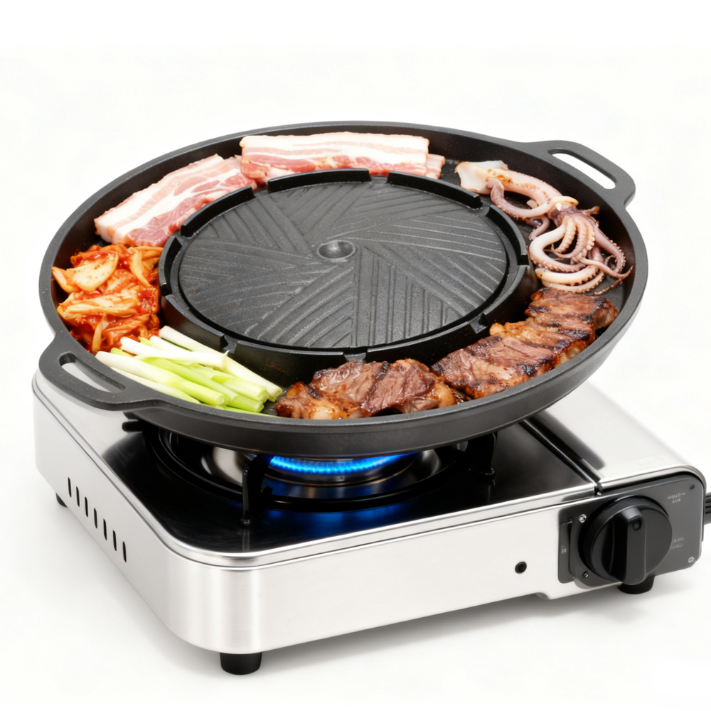 KOSUN Kore Barbekü Izgara Tava - Korean Bbq Grill incelemesi ve fiyatı