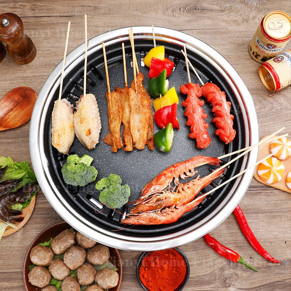 Paslanmaz Çelik Kömürlü Mangal - Korean Bbq Grill incelemesi ve fiyatı